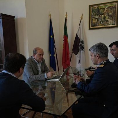 Nelas realiza reunião de trabalho com o Comando Territorial de Viseu