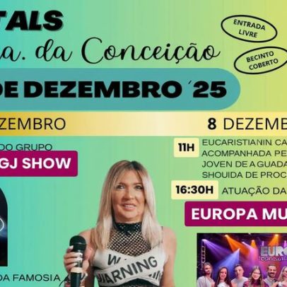 Festas de Nossa Senhora da Conceição animam Cadaval a 7 e 8 de dezembro