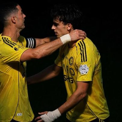 Cristiano Ronaldo e João Félix marcam na vitória do Al-Nassr sobre o Al-Khaleej