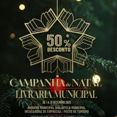 Livraria Municipal de Albergaria-a-Velha inicia campanha de Natal