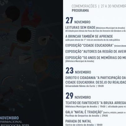 Anadia celebra o Dia Internacional da Cidade Educadora