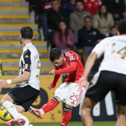 Golo de génio de Prestianni dá passo na afirmação do Benfica