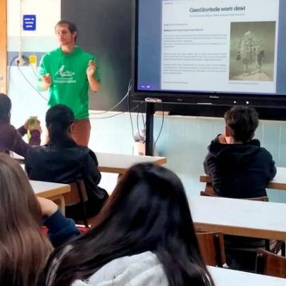 Pateira de Frossos leva educação sobre floresta autóctone à Escola de Branca