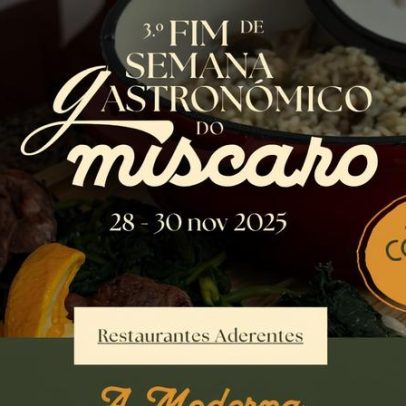 Fim de Semana Gastronómico do Míscaro inicia-se nesta sexta-feira em Nelas