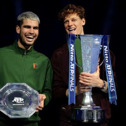 Alcaraz e Sinner trocam elogios após as ATP Finals