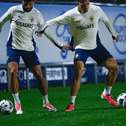 Portugal prepara jogo decisivo no Porto com dois reforços