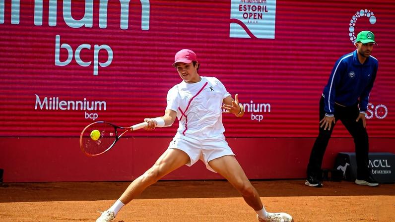 João Fonseca é uma das promessas do ténis brasileiro -Foto: Millennium Estoril Open