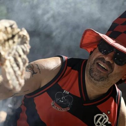 Palmeiras e Flamengo já animam as ruas de Lima com churrasco e música