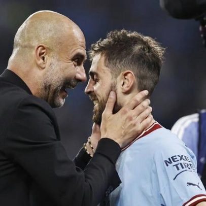 Quem olha para ti como Pep olha para Bernardo