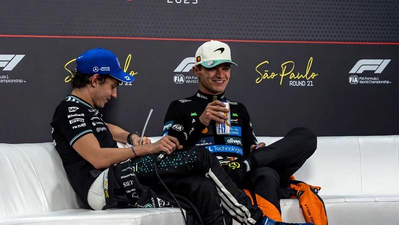 Kimi Antonelli e Lando Norris - Foto: IMAGO