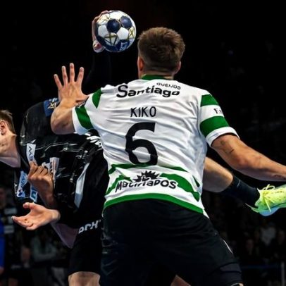 Kiko Costa faz gesto de fair-play com Gidsel