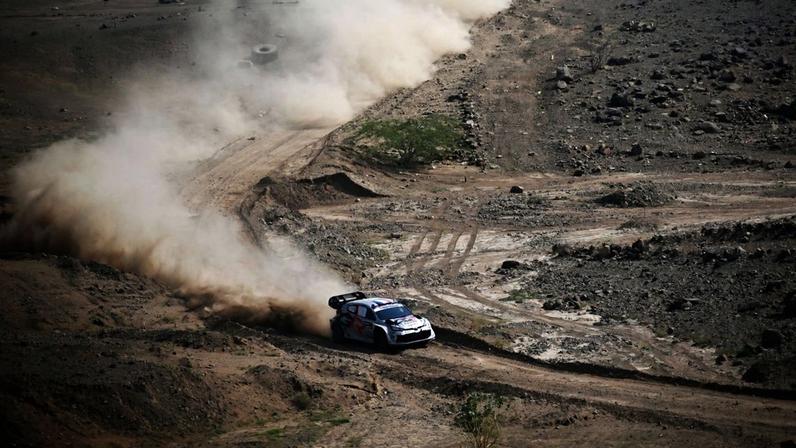 Sebastian Ogier no Rali da Arábia Saudita - Foto: IMAGO