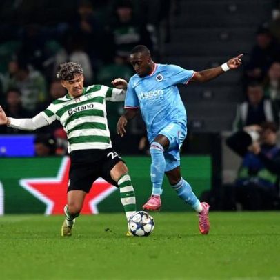 Maxi Araújo mostra-se em recuperação no Sporting