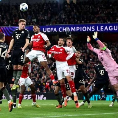 Bayern cai antes de enfrentar o Sporting com Arsenal formidável