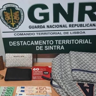 Quatro detidos por furtos de oportunidade a turistas em Sintra
