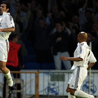 Roberto Carlos revela o único jogo que não queria ter jogado por causa de Figo