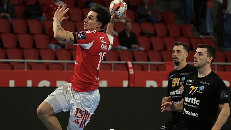 Benfica mais perto da qualificação para a 'main round' da Liga Europeia de andebol - Foto: SLB