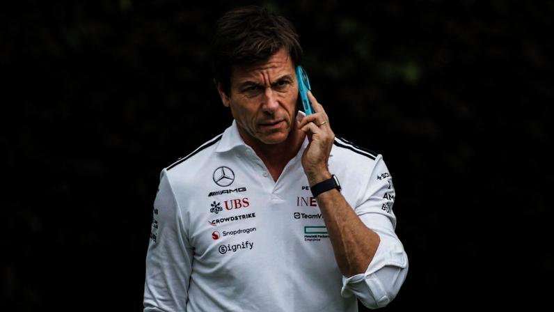 Toto Wolff, chefe da Mercedes
