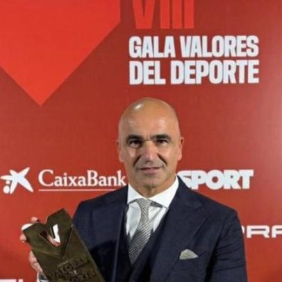 Roberto Martínez premiado em Espanha após qualificação de Portugal
