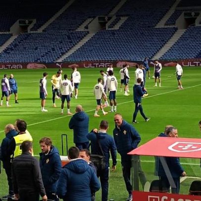 Seleção treina sem Ronaldo, mas com a equipa no auge
