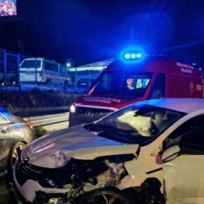 Jovem de 15 anos entre feridos numa colisão na EN227, Carregosa