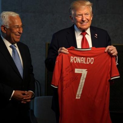 Cristiano Ronaldo será recebido por Donald Trump na Casa Branca