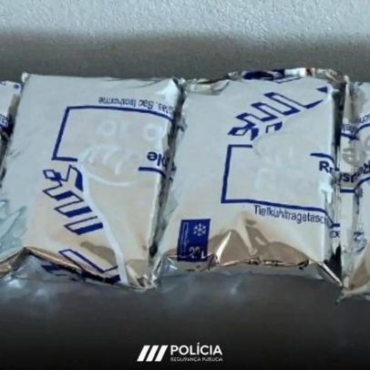 Detenção por suspeita de tráfico de estupefacientes no Aeroporto Humberto Delgado