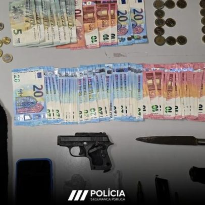 PSP detém jovem de 19 anos por tráfico de droga e apreende armas