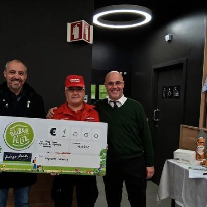 Bombeiros de Oliveira de Azeméis arrecadam 1000 euros com Bairro Feliz