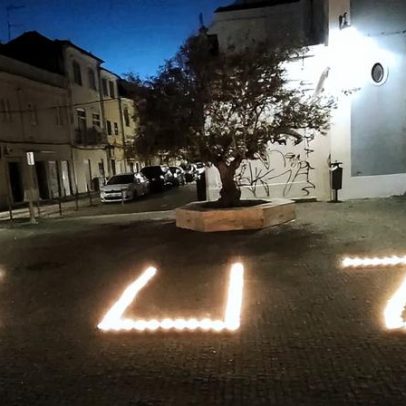 Luz em Setúbal emociona público e lança campanha pela paz