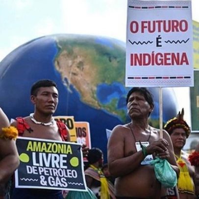 Milhares de ativistas e indígenas manifestam-se em Belém por ações climáticas