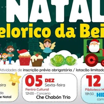 Celebração de Natal em Celorico da Beira de 2 de dezembro de 2025 a 10 de janeiro de 2026