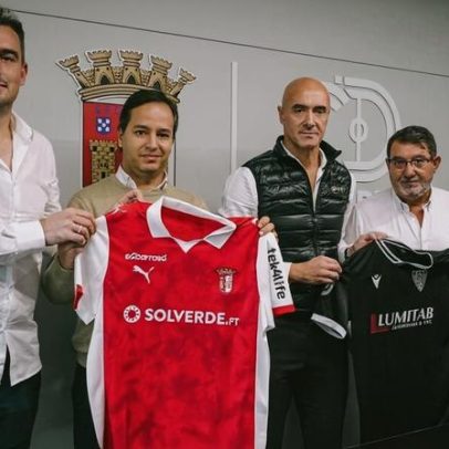 SC Braga e GD Tourizense criam nova escola de futebol em Touriz