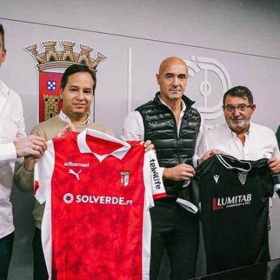 SC Braga e GD Tourizense criam nova escola de futebol