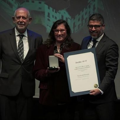 Reitora Ana Paula Duarte recebe Medalha de Prestígio e Carreira em Pombal