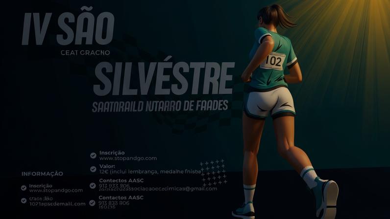 IV São Silvestre em Santa Cruz, Oliveira de Frades, a 13 de dezembro