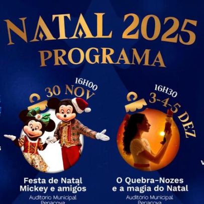Penacova inicia programa de Natal a partir de 29 de novembro