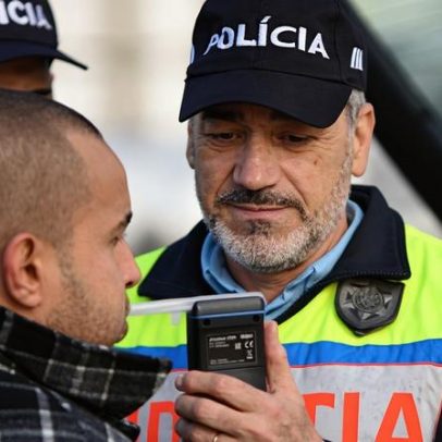PSP deteve mais de 4.300 condutores por excesso de álcool até outubro