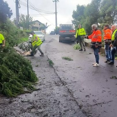 Mau tempo danifica casas na Ribeira Brava, sem desalojados
