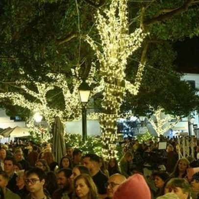 Inicia a festa em Santa Cruz após iluminação