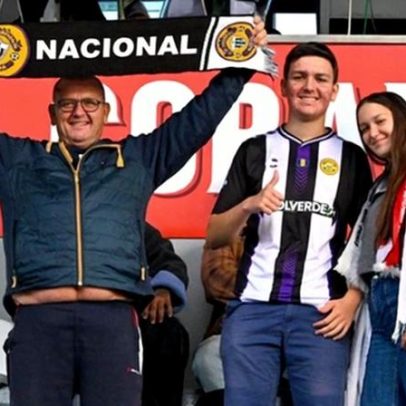 Ambiente no Estádio da Madeira antes do Nacional-Benfica