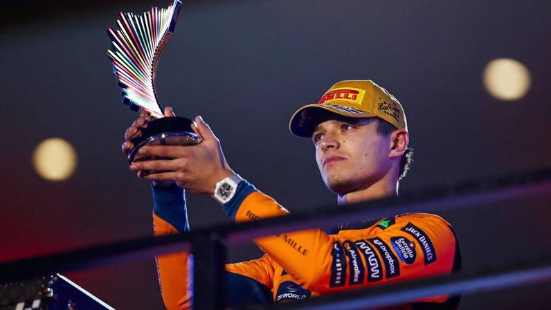Lando Norris, piloto da McLaren, em Las Vegas - Foto: IMAGO