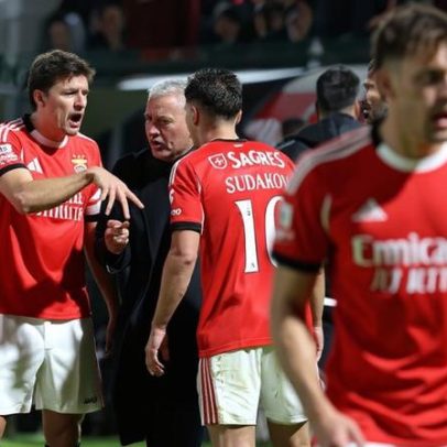 Benfica faz pausa de jogadores hoje e prepara treino amanhã