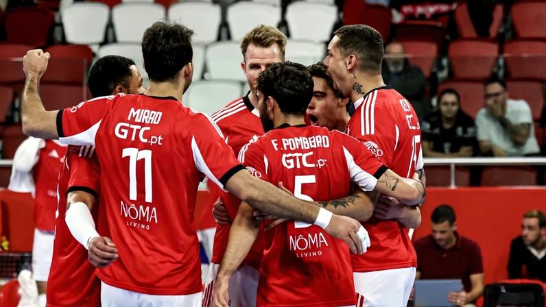 Benfica garantiu a passagem aos 16 avos de final da Taça Challenge - Foto: SL Benfica