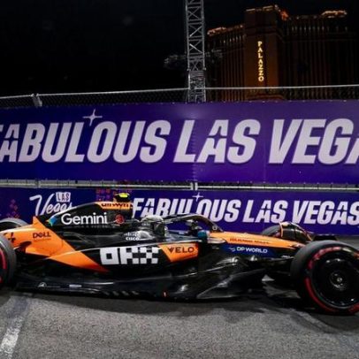 Las Vegas: tampas de esgoto soltas geram alertas; Norris mais rápido