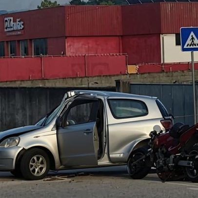 Colisão entre moto e automóvel em Coimbra deixa dois mortos