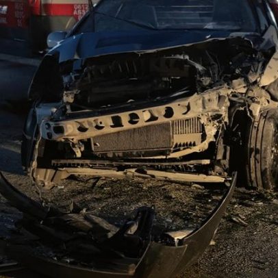 Colisão frontal na EN17 deixa quatro feridos em Arganil
