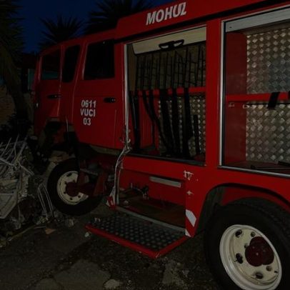 Três bombeiros feridos após despiste de viatura em Montemor-o-Velho