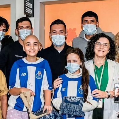 FC Porto visita Ala Pediátrica da ULS São João