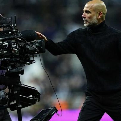 Guardiola pede desculpa a operador de imagem e diz sentir-se envergonhado